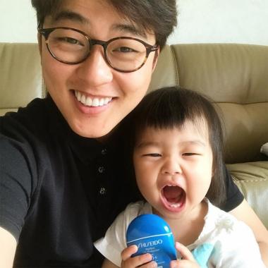 [근황] 박광현, 딸 하온이 공개…‘아빠 똑 닮았네’