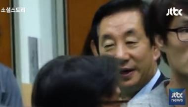 자유한국당 김성태 의원, 무릎 꿇은 장애인 학부모 두고 떠났다는 논란에 “호도이자 왜곡”