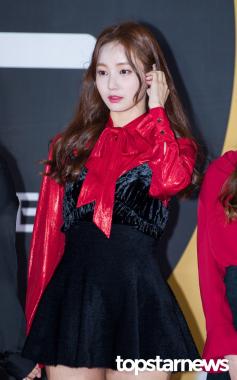 [HD포토] 모모랜드(MOMOLAND) 연우, ‘포토월 위 여신님’