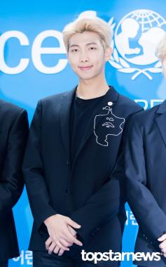 [HD포토] 방탄소년단(BTS) 랩몬스터, ‘여심 저격하는 보조개 미소’