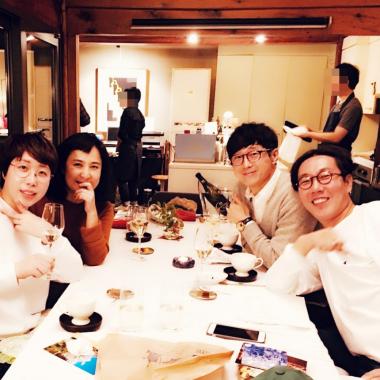 [근황] 권진영, 김영철-이근철과 평화로운 한때 “과분한 저녁 고맙습니다”
