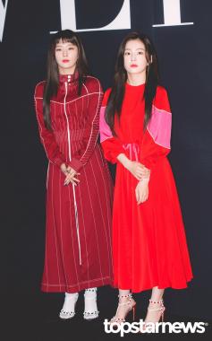 [HD포토] 레드벨벳(Red Velvet) 슬기-아이린, ‘온도 차이 돋보이는 두 사람’