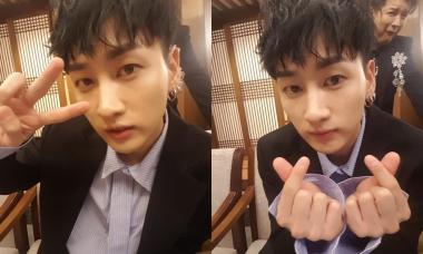 ‘인생술집’ 슈퍼주니어 은혁, 팬 사랑은 손가락 하트를 타고♡