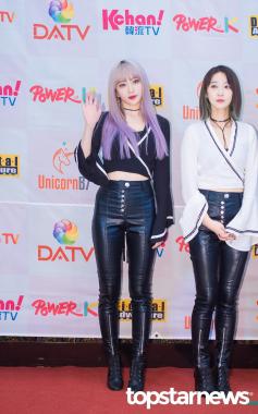 [HD포토] 이엑스아이디(EXID) 하니, ‘인사도 유니크하게’