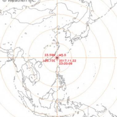 대만 지진, 규모 5.5 발생 “깊이 19km…국내 영향은 없음”