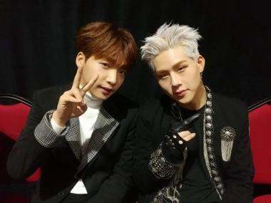 몬스타엑스(MONSTA X) 주헌, 정세운과 투샷…“너가 있어서 고맙다”