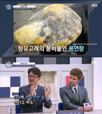 [리뷰] ‘비정상회담’ 김승진, “고래 똥, 1kg에 3천만 원” ‘현실판 보물선’
