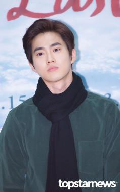 [HD포토] 엑소(EXO) 수호, ‘떨리는 마음이 드러나는 표정’