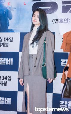 [HD포토] 이엑스아이디(EXID) 정화, ‘심쿵 아이컨택’ (강철비 VIP시사회)