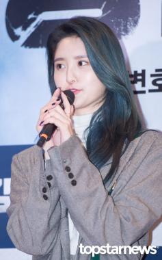 [HD포토] 이엑스아이디(EXID) 정화, ‘시선강탈 섬섬옥수’ (강철비 VIP시사회)