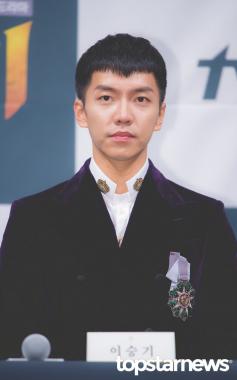 [HD포토] 이승기, ‘출연진들 군대 보내겠다는 강력한 의지’ (화유기)