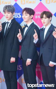 [HD포토] 워너원(Wanna One) 윤지성, ‘상큼한 미소’ (2017 SBS 가요대전)