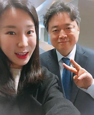 [근황] 이지혜, MBC 최승호 사장과 만남…“정상화 바람 불어”