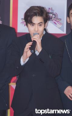 [HD포토] 엑소(EXO) 수호, ‘잘생김이 한도초과’ (2017KBS가요대축제)