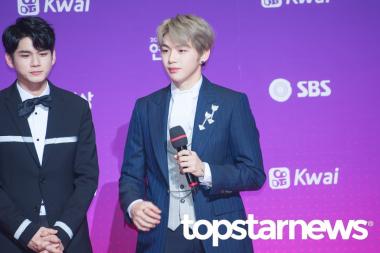 [UHD포토] 워너원(Wanna One) 강다니엘, ‘강단이 연예대상왔어요!’ (2017 SBS 연예대상)