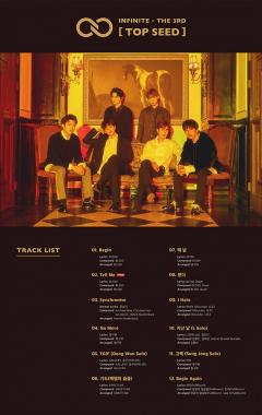 인피니트(INFINITE), 정규 3집 ‘TOP SEED’ 트랙리스트 공개