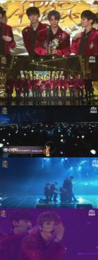 [JTBC 2018 골든디스크] 워너원, 강다니엘부터 라이관린까지…‘신인상 탄 그들의 멋진 퍼포먼스’