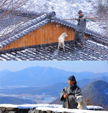 ‘한국기행’ 담양 산성산 3대 째 연동사를 지키는 ‘견보살’ 일백이의 하얀 겨울