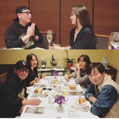 김이나, 윤종신X엄정화와 저녁식사 공개…남편 조영철과 달달한 모습 ‘화제’