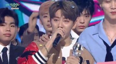 JBJ, 꽃길만 걷길…데뷔 후 첫 1위로 ‘눈물 펑펑’