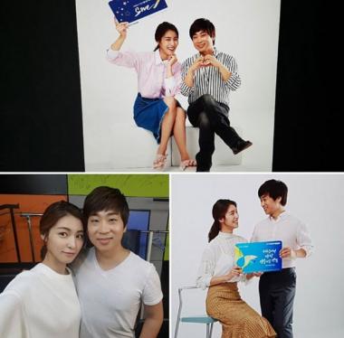유은성, 아내 김정화와 특별한 촬영 현장 공개…“프로 아내와”
