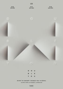 뉴이스트 W, 3월 단독 콘서트 ‘DOUBLE YOU’개최…‘포스터 깜짝 공개’