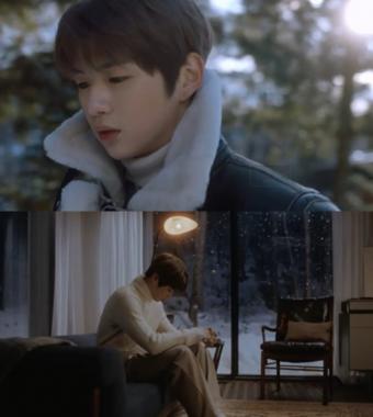 워너원(Wanna One) 강다니엘, 다비치 MV 속 따뜻한 남성美 분출